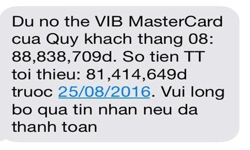 Đòi khách gần 100 triệu: VIB xóa tên khách khỏi danh sách nợ xấu