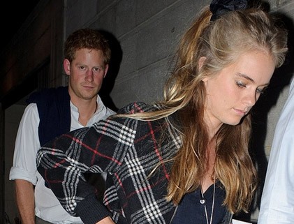 Hoàng tử Harry sắp cưới người mẫu Cressida Bonas