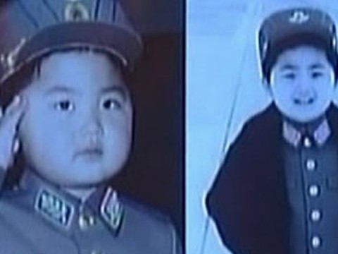 Lần đầu công bố ảnh Kim Jong Un lúc 4 tuổi