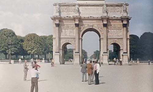 Đẹp ngỡ ngàng thủ đô Paris đầu những năm 1970