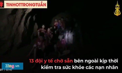 Video: Hàng triệu người dõi theo chiến dịch giải cứu đội bóng Thái Lan