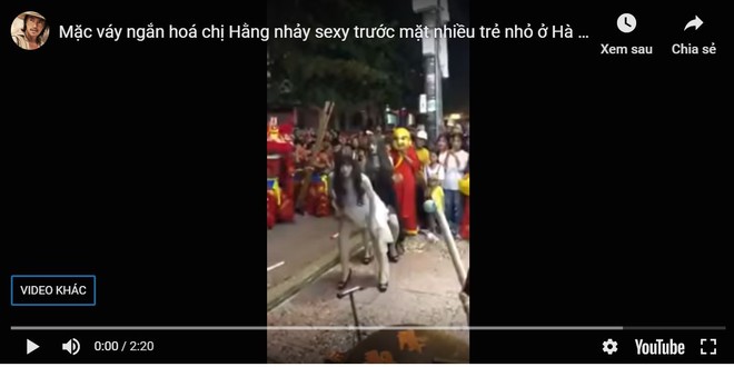 Nhảy phản cảm trước trẻ nhỏ đêm Trung thu, hai “chị Hằng” bị chỉ trích gay gắt