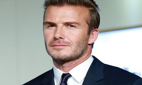 Danh thủ David Beckham đã có mặt ở Hà Nội