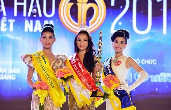 Nguyễn Cao Kỳ Duyên đăng quang Hoa hậu Việt Nam 2014