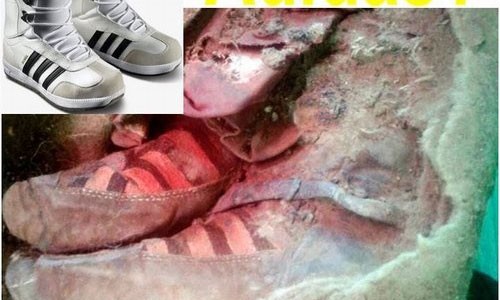 Bàng hoàng xác ướp 1.500 tuổi mang giày... Adidas