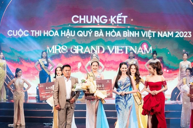 Hoàng Hải Yến nói gì khi đạt Á hậu 2 Mrs Grand Vietnam 2023?