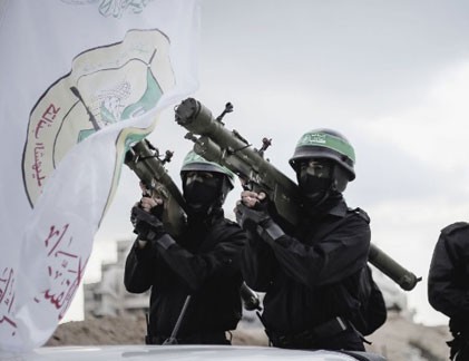  Quân Hamas Palestin “khoe” tên lửa SA-7 dọa Ai Cập