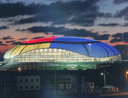 Đã mắt ngắm khu thi đấu Olympic tuyệt đẹp ở Sochi