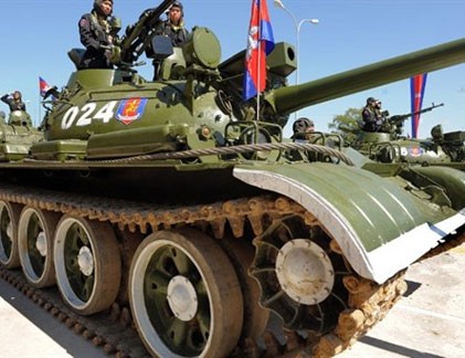 Campuchia đàm phán với Malaysia nâng cấp xe tăng T-54/55 