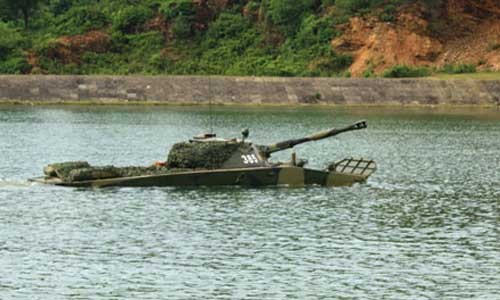 Xe tăng T-54, PT-76 Việt Nam vượt sông thế nào?