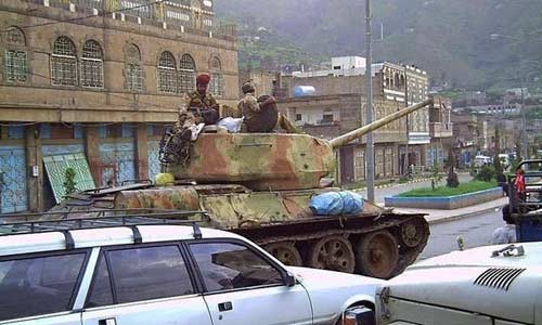 Quân đội Yemen dùng xe tăng T-34 cổ chống phiến quân