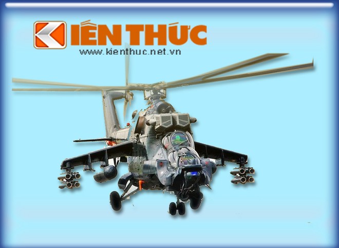  Infographic: “Hung thần” diệt tăng Mi-35M của Nga