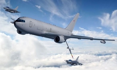 Máy bay tiếp dầu KC-46A Mỹ bay thử vào tháng 9