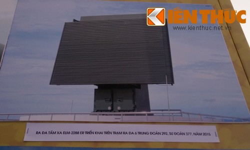 Radar tối tân EL/M-2288ER đã bắt đầu canh trời Trường Sa