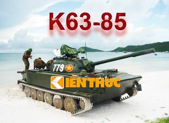 Infographic: Khám phá xe tăng K63-85 TQ cho VN