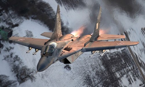 Mãn nhãn chiến đấu cơ MiG-29 của Không quân Ba Lan