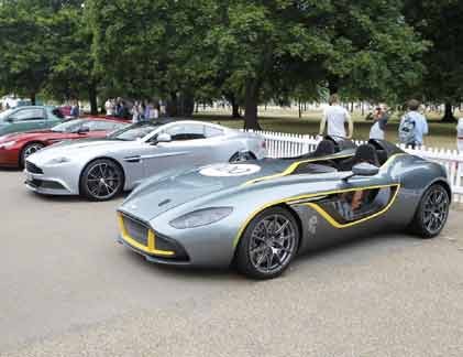 Sinh nhật “khủng” của Aston Martin, gần 600 xế quần tụ