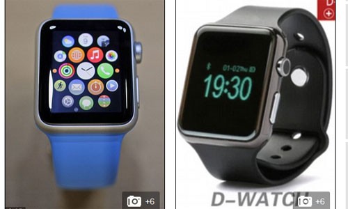 Đồng hồ Apple Watch có hàng nhái, giá 800.000 đồng