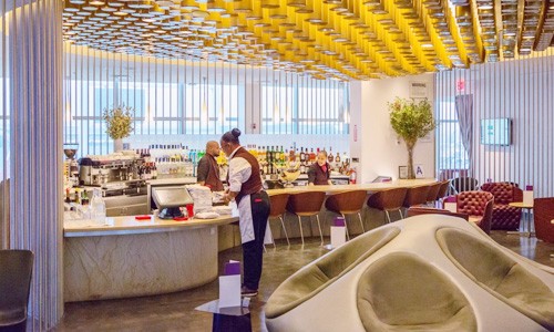 Phòng chờ xa hoa dành cho khách VIP của Virgin Atlantic 