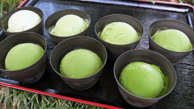 Kem matcha 7 cấp độ của Nhật thu hút nhiều tín đồ ẩm thực