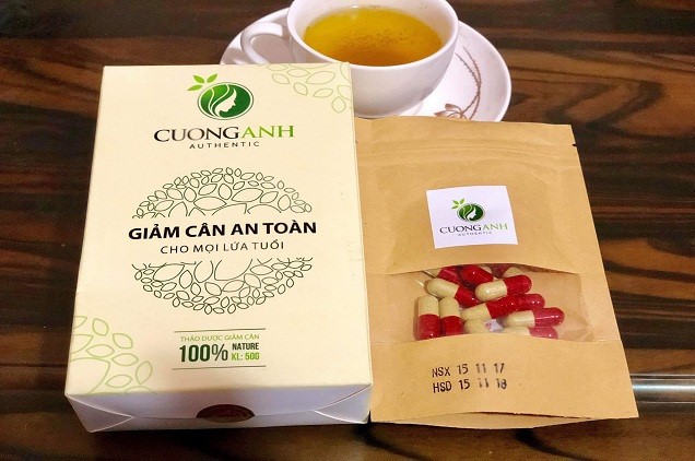 Trà giảm cân Cường Anh đầy sai phạm, còn dính chất cấm Sibutramine?