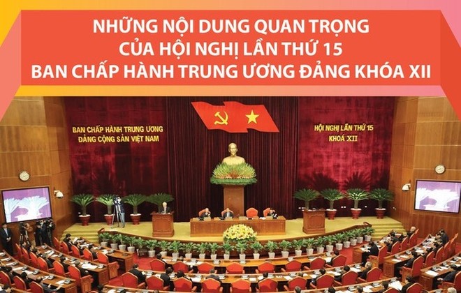 Những nội dung quan trọng của Hội nghị Trung ương 15