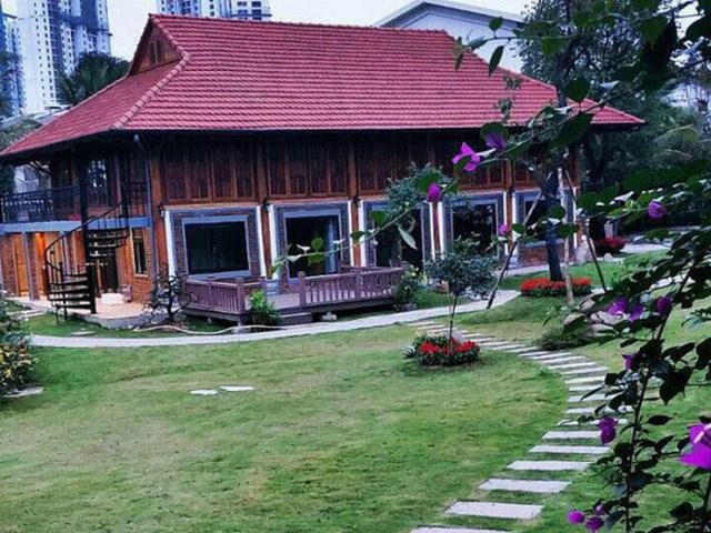 “Biệt phủ” đẹp như resort 5 sao ở Hà Nội của Xuân Bắc