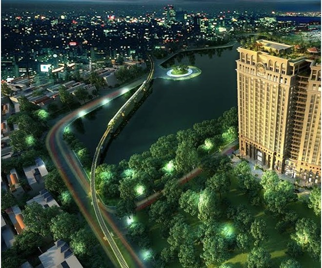 D’.Le Pont D’or Hoàng Cầu: Xây thêm tầng lửng để phục vụ cư dân