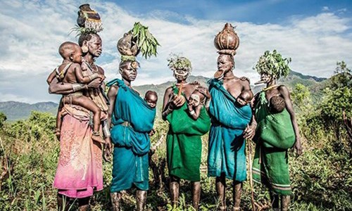 Những hình ảnh độc, lạ về các bộ lạc ở Ethiopia