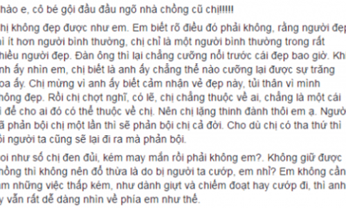 Thư “nhường chồng” cho cô nhân viên gội đầu gây “bão” mạng 