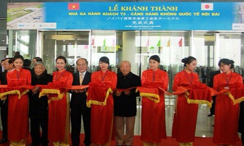 Khánh thành Ga T2 Nội Bài, ga hàng không lớn nhất VN