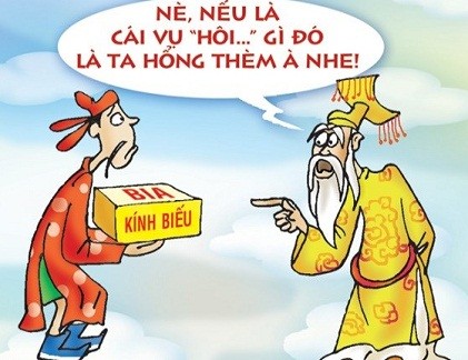 Sốt ảnh chế “Táo bảo mẫu”, Ngọc Hoàng không nhận quà “hôi“