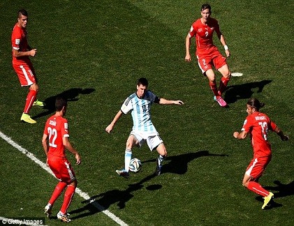 Argentina 1 - 0 Thụy Sĩ: Chiến thắng nhọc nhằn