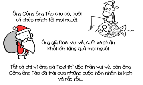 Dân mạng chế ảnh tiễn ông Táo về trời