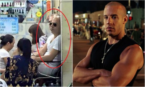 Sự thật ảnh diễn viên Fast & Furious 7 xuất hiện ở HN