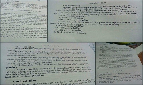 Vụ lộ đề thi viên chức: Chi trăm triệu là có đề