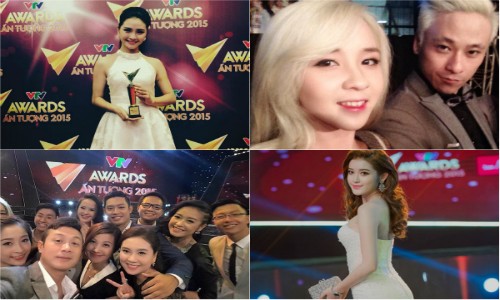 Dàn BTV trai xinh gái đẹp trong đêm trao giải VTV Awards