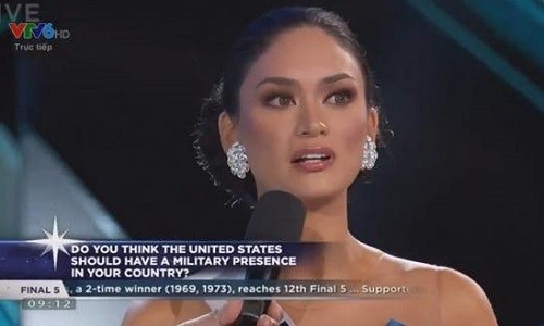 Xì xào về câu hỏi ứng xử, MC nhầm lẫn tại Miss Universe