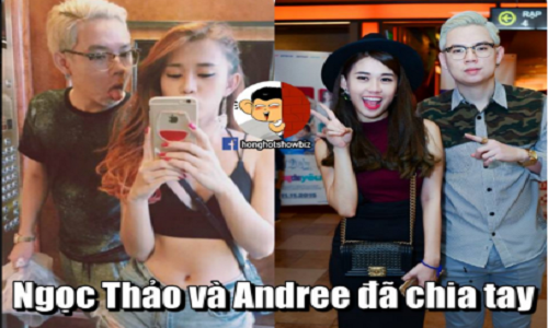 Hot girl Ngọc Thảo chia tay Andree sau 2 năm hẹn hò