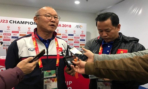 HLV Park Hang Seo: "U23 Việt Nam sẽ chơi tấn công trước Iraq"