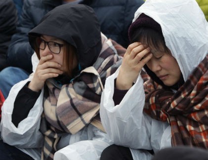 Đắng lòng nỗi đau người nhà nạn nhân vụ chìm phà Sewol