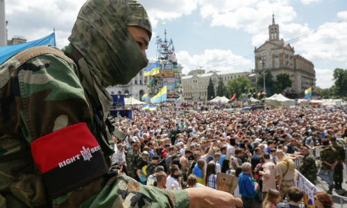 Right Sector bị phục kích, thiệt hại nặng ở Donetsk