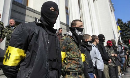 Right Sector gây áp lực với Ủy ban Bầu cử Ukraine