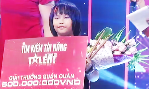 Cậu bé đánh trống Trọng Nhân đăng quang Vietnam's Got Talent