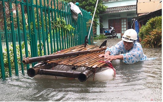 Dự báo thời tiết 27/9: Bão số 4 đổ bộ, Trung Bộ mưa trắng trời