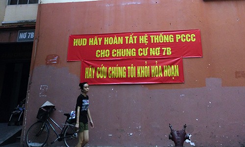 Hệ thống PCCC chung cư Nơ7B bị “bại liệt”: Phải chăng HUD "đá bóng" trách nhiệm?