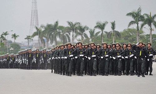 Công an Hà Nội tung quân bảo vệ hội nghị thượng đỉnh Mỹ - Triều Tiên