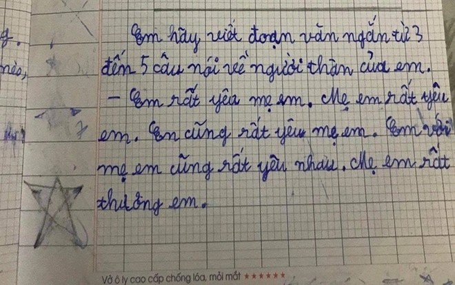 "Lạc đề hay xứng đáng điểm 10", bài văn của cậu bé tiểu học khiến dân mạng thắc mắc