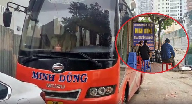 Xe khách Minh Dũng, Phú Thành lập “bến cóc” tung hoành ở Hà Nội