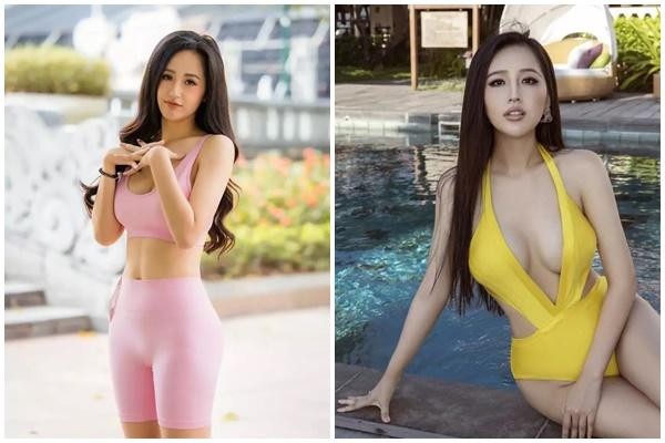 Mai Phương Thúy diện đồ tập nóng bỏng khi chơi thể thao